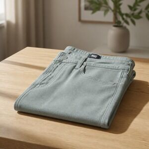 PAIGE Federal Slim Straight Men's Pants in Sage Green 33x33 (Tie Dye Effect)